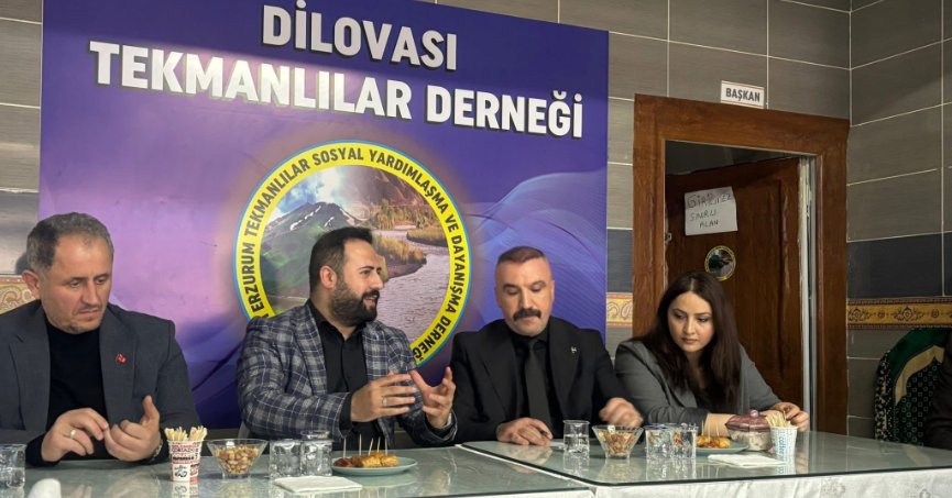 MHP’den Tekmanlılar Derneği’ne Anlamlı Ziyaret