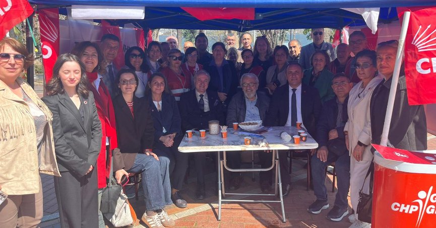 CHP’nin Üyelik Kampanyası Değirmendere’den Başladı