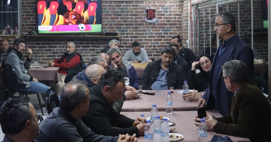 Süverler’de üretici ziyareti