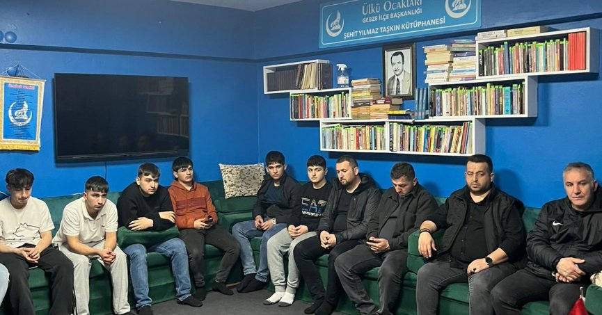 Kahramanmaraş’taki Evlatlarımız ve Öğretmenimiz İçin Kur’an Okundu