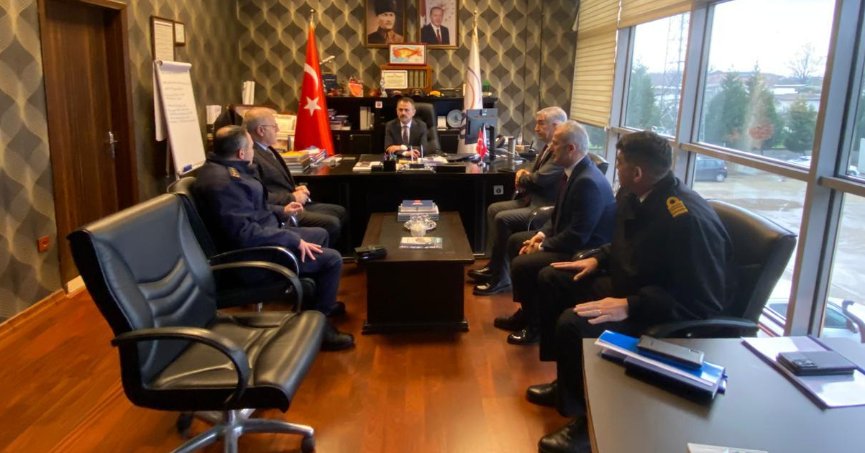 İl Afet ve Acil Durum Müdürlüğünü Ziyaret Etti