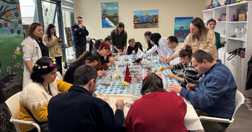 Gonca’da sanata dönüştü
