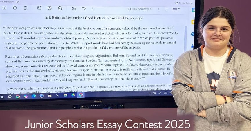 Elif Eylül Barış Harvard Yolunda