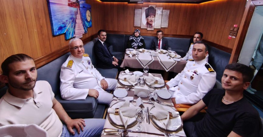 TCG Tayfun’da incelemelerde bulundu