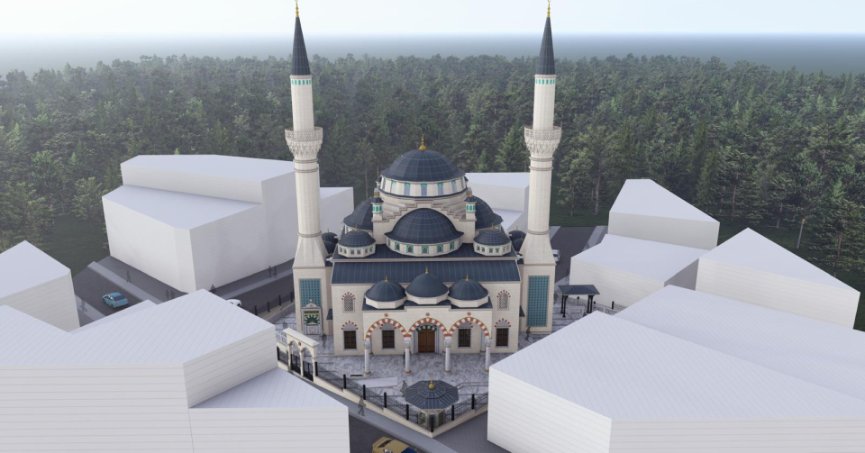 Kuruçeşme Merkez Camii yeni yüzüne kavuşuyor