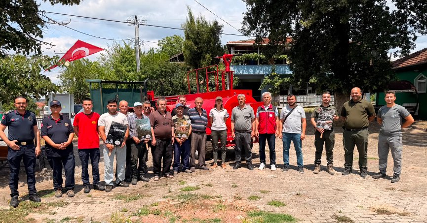 Kırsalda yangına karşı güçlü hazırlık