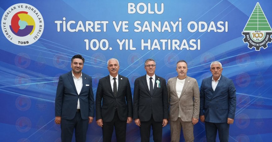 TOBB BAŞKANI HİSARCIKLIOĞLU İLE BİR ARAYA GELDİ