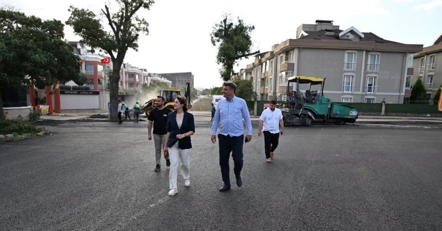 Asfalt Çalışmaları Devam Ediyor