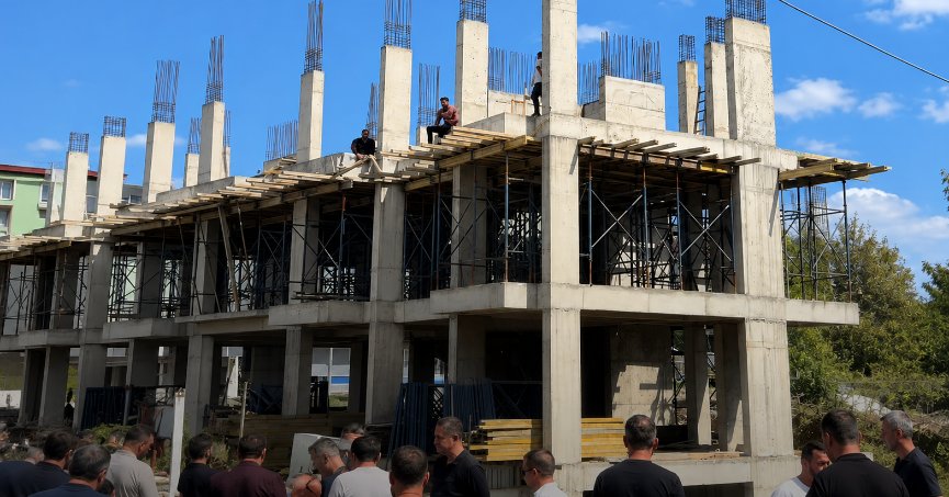 İNŞAATINDA ŞOK!