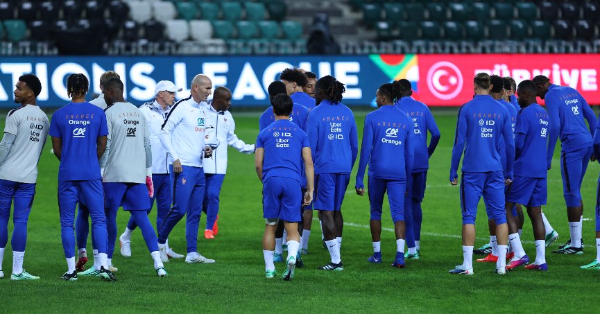 Zidane yönetiminde tam kadro sahada
