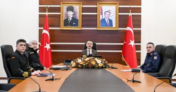 Çiftçi Başkanlığındaki Toplantıya Katıldı