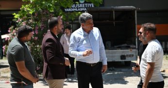 Nusretiye Meydan Projesini Yerinde İnceledi