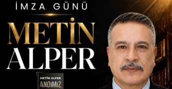'Andımız'ın Yazarı Metin Alper Kocaeli'nde İmza Atıyor