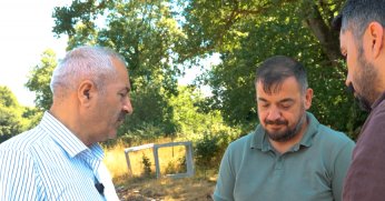İmar Yolu Çalışmalarını Yerinde İnceledi