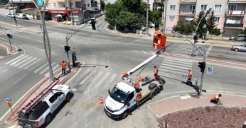 Güvenli yolculuk için Büyükşehir mesaide