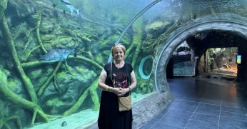 Mutlu şehrin mutlu büyükleri Körfez Aqua’da