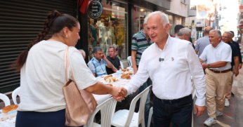 Esnafla Kahvaltıda Bir Araya Geldi