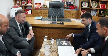 Başkan Emengen’e ziyaret!