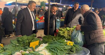 Pazarcı Esnafına Sürpriz Ziyaret