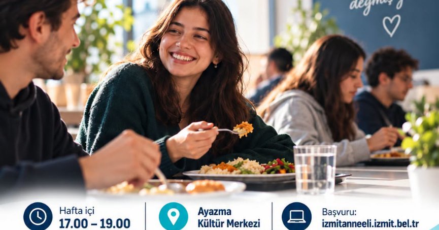 Yeniden öğrencilerin yanında